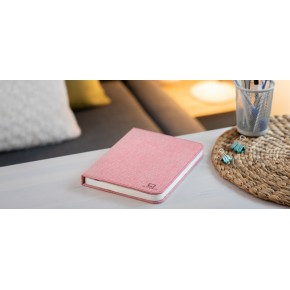 Gingko Smart BookLight Large - Pink Fabric